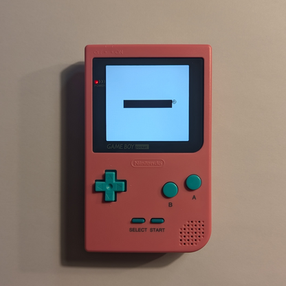 Game Boy Pocket System - Cotton Candy IPS Modded