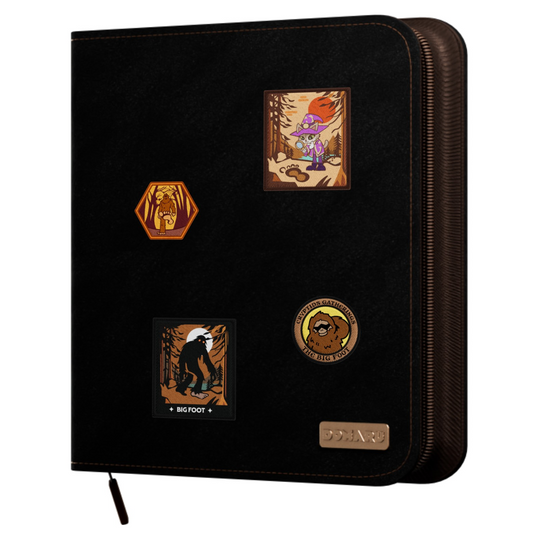 Gatherers' Tavern - Domaru Binder: 12-Pocket Cryptids Collection - Dusky Ochre