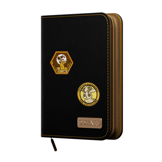 Gatherers' Tavern - Domaru Binder: 4-Pocket Cryptids Collection - Explorer's Trail