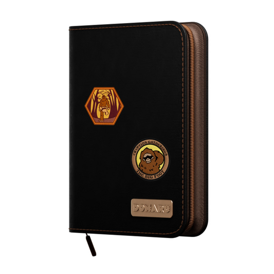 Gatherers' Tavern - Domaru Binder: 4-Pocket Cryptids Collection - Dusky Ochre