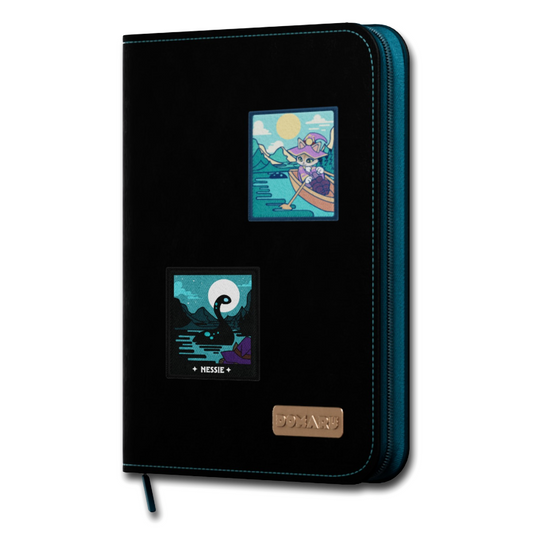Gatherers' Tavern - Domaru Binder: 9-Pocket Cryptids Collection - Turquoise Loch