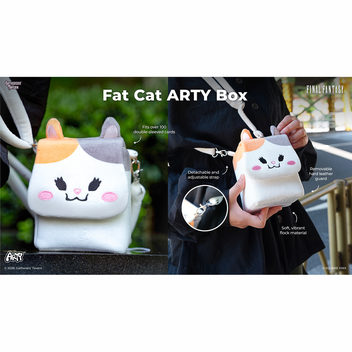 Gatherers' Tavern x Final Fantasy: Fat Cat Arty Box [PRE-ORDER]