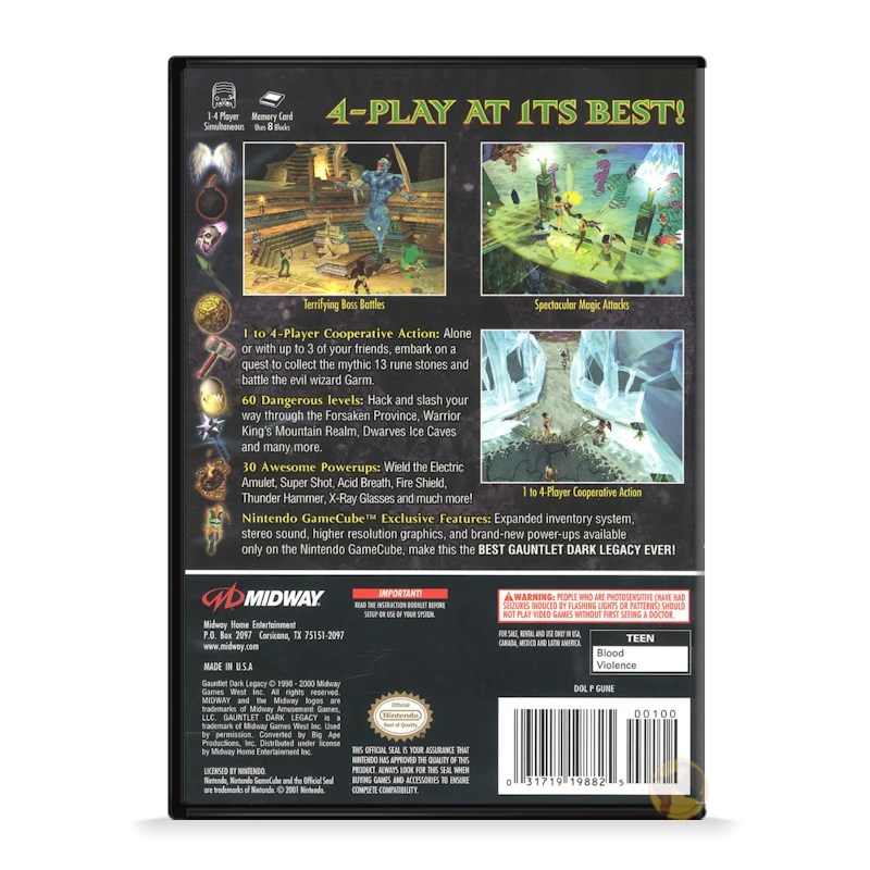 Gauntlet: Dark Legacy (Nintendo GameCube)