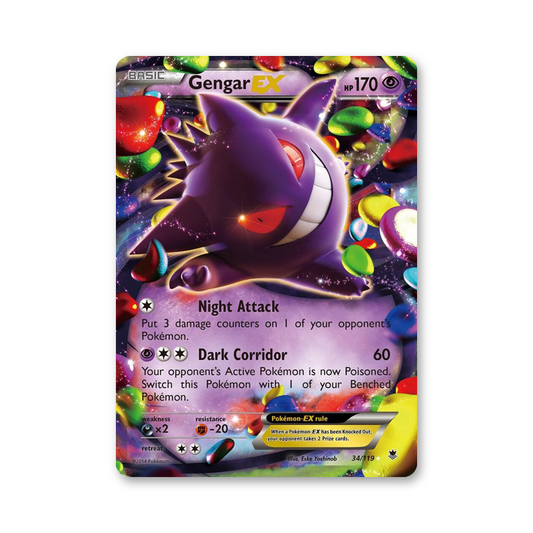 Gengar EX - 34/119 (Phantom Forces)