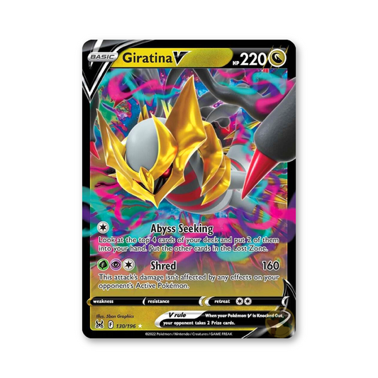 Giratina V - 130/196 (Lost Origin)