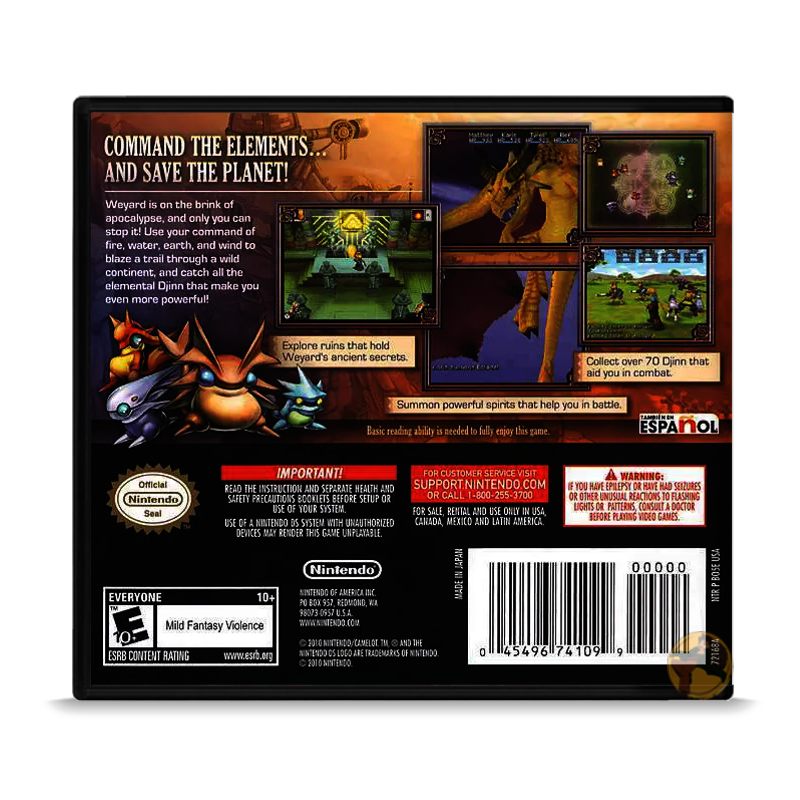 Golden Sun: Dark Dawn (Nintendo DS)