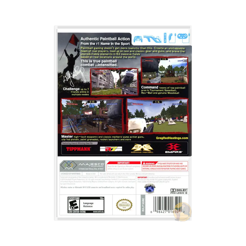 Greg Hastings Paintball 2 (Nintendo Wii)