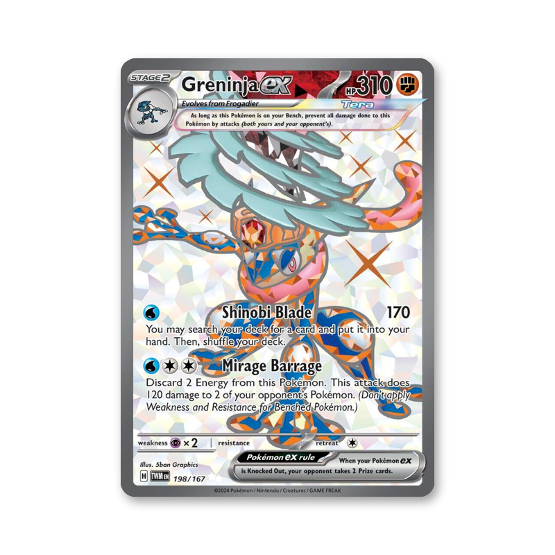 Greninja ex - 198/167 (Twilight Masquerade)