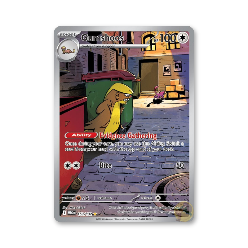Gumshoos - 153/132 (Mega Evolution Base Set)