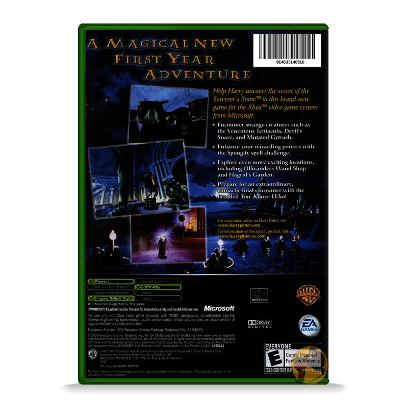 Harry Potter and the Sorcerer's Stone (Microsoft Xbox)