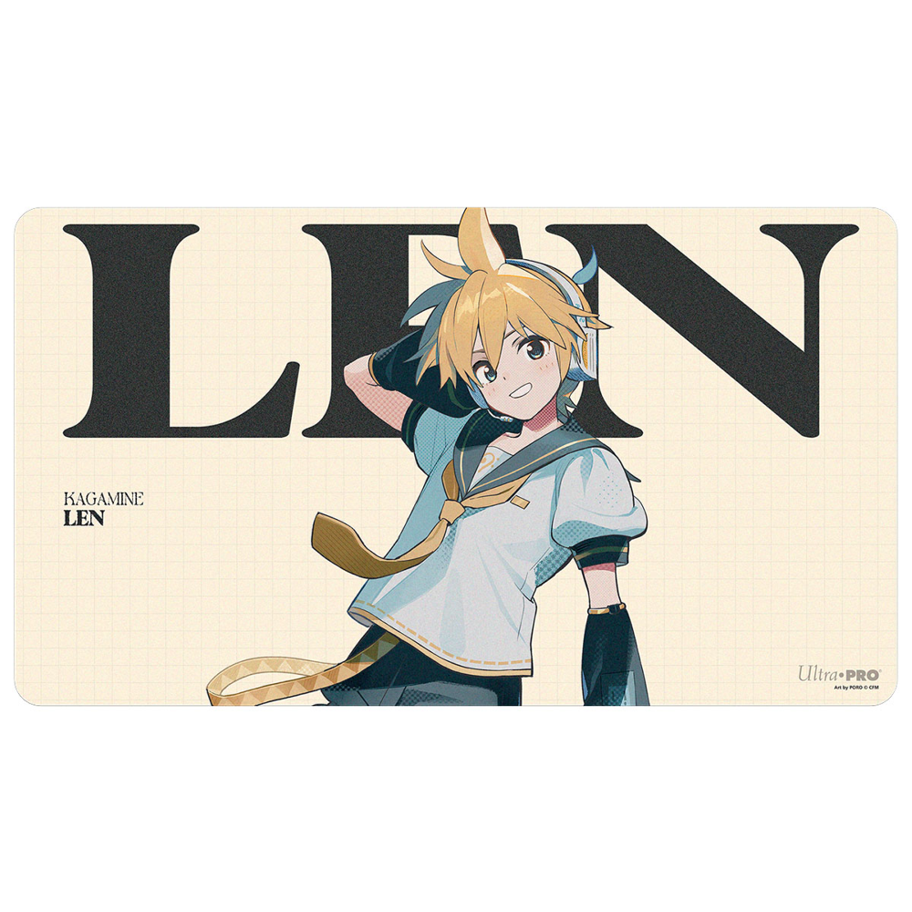 Hatsune Miku: Retro Soundscapes - Len Playmat (Ultra Pro)