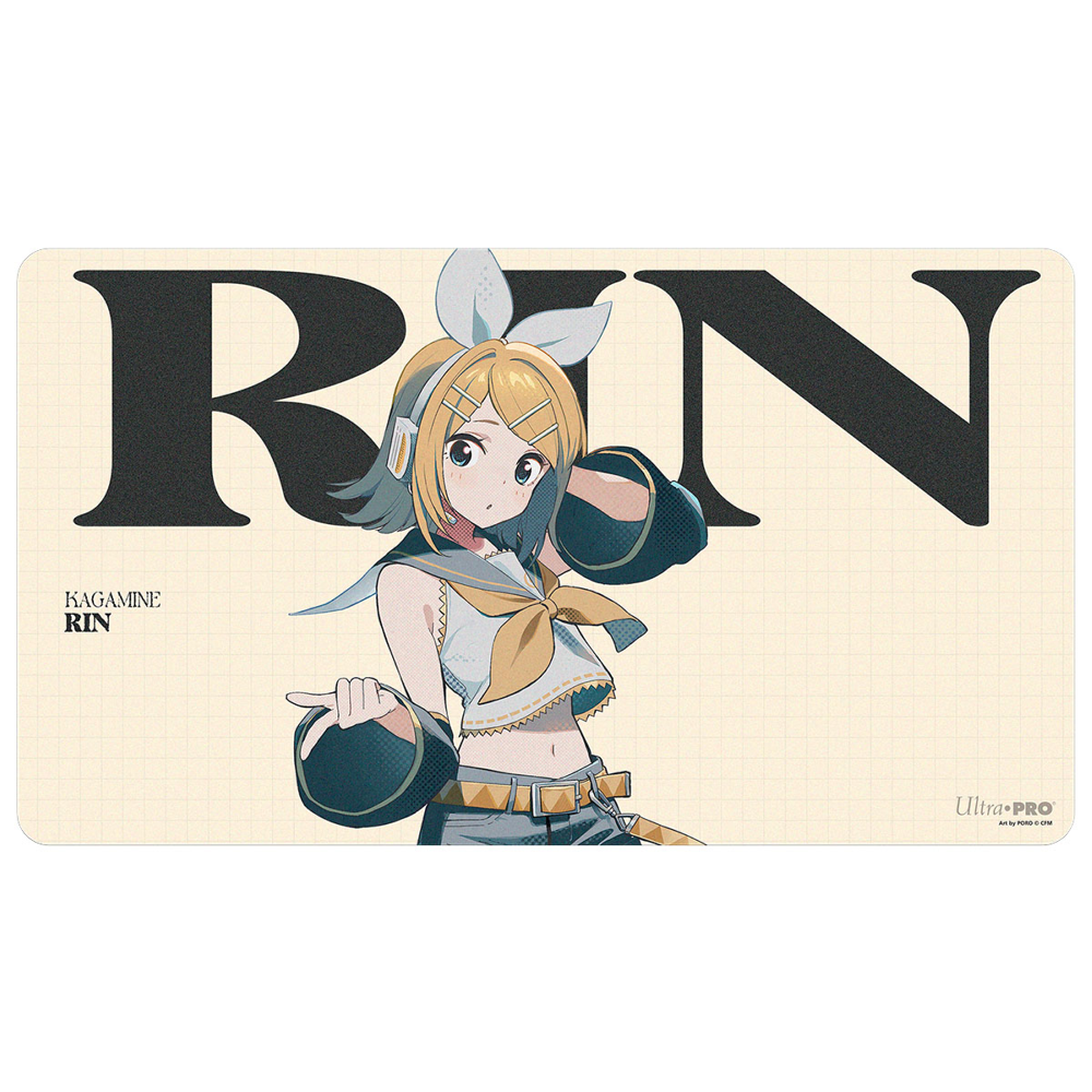Hatsune Miku: Retro Soundscapes - Rin Playmat (Ultra Pro)