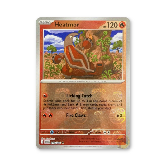 Heatmor (Master Ball Pattern) - 019/086 (White Flare)