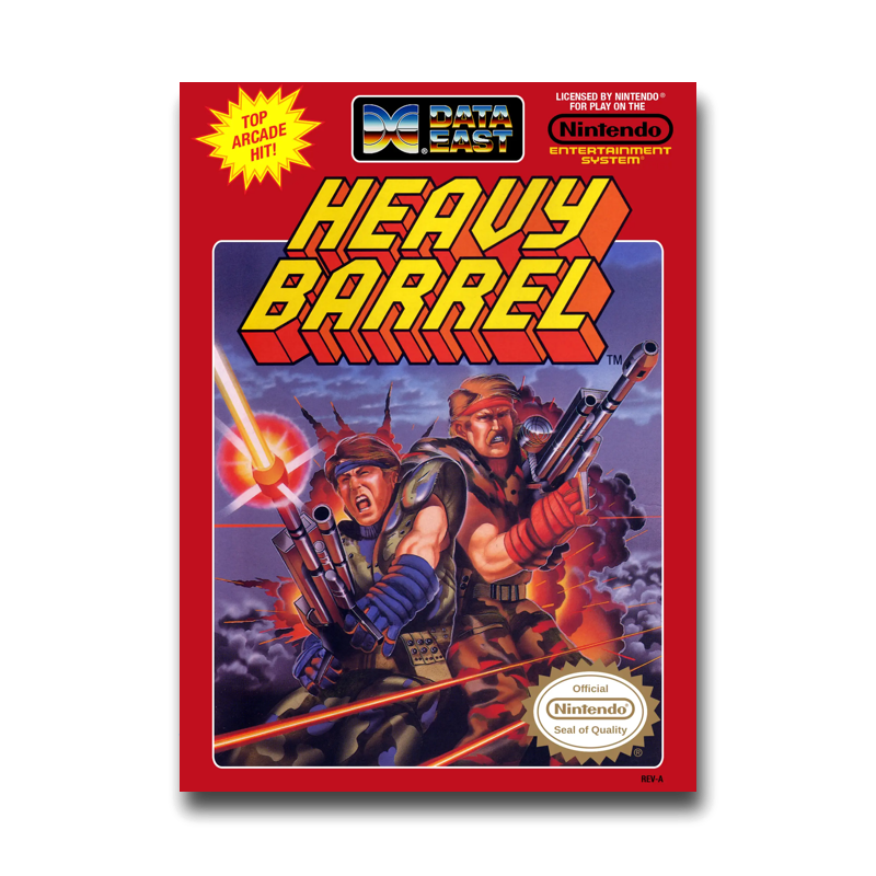 Heavy Barrel (Nintendo NES)