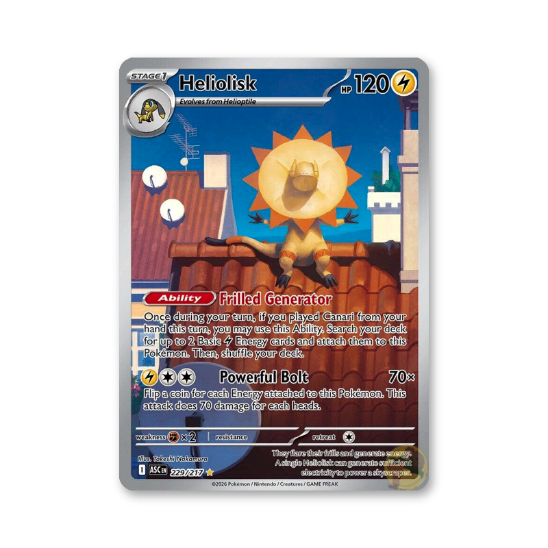 Heliolisk - 229/217 (Ascended Heroes)