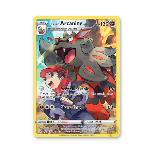 Hisuian Arcanine TG08/TG30 (Lost Origin Trainer Gallery)
