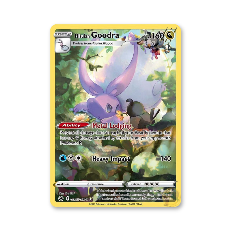 Hisuian Goodra - GG21/GG70 (Crown Zenith: Galarian Gallery)