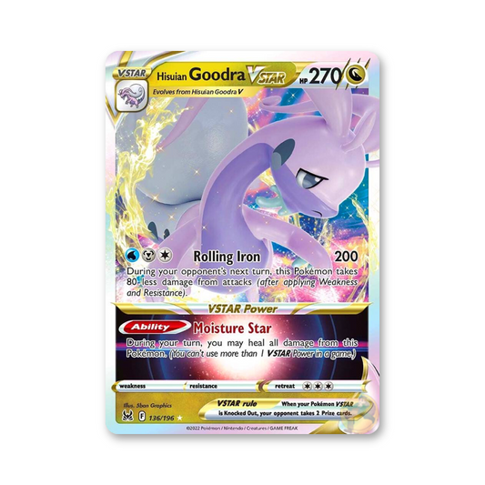 Hisuian Goodra VSTAR - 136/196 (Lost Origin)