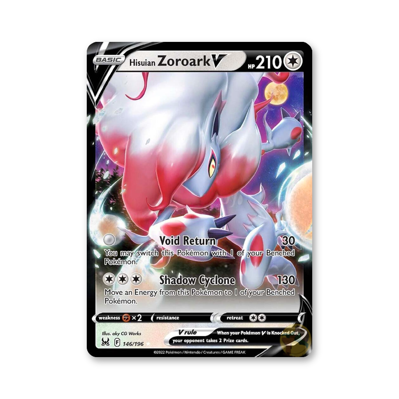 Hisuian Zoroark V - 146/196 (Lost Origin)