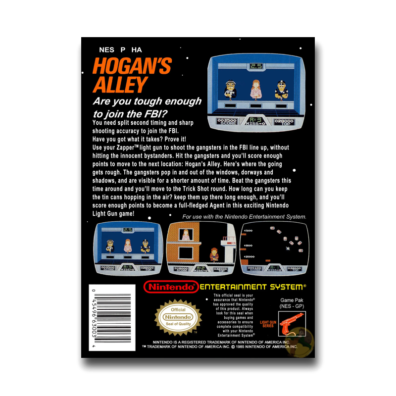 Hogan's Alley (Nintendo NES)
