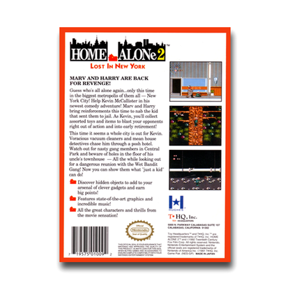 Home Alone 2: Lost in New York (Nintendo NES)