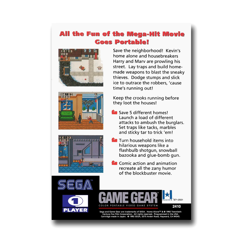 Home Alone (Sega Game Gear)