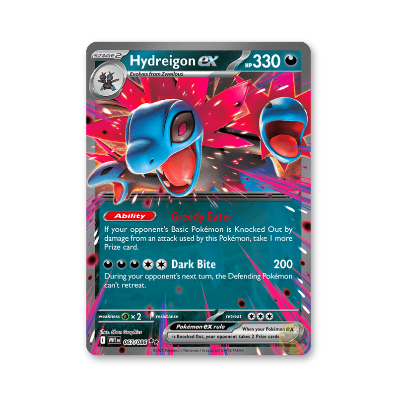 Hydreigon ex - 067/086 (White Flare)
