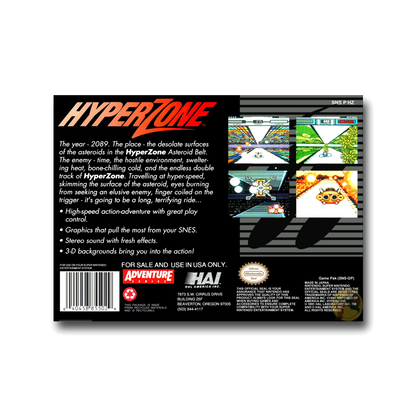 HyperZone (Nintendo SNES)