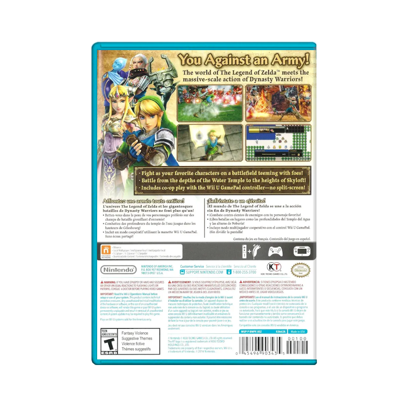 Hyrule Warriors (Nintendo Wii U)