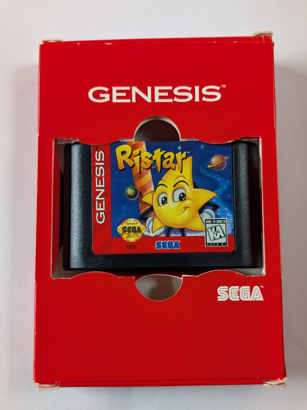 Ristar [Cardboard Box] (Sega Genesis)