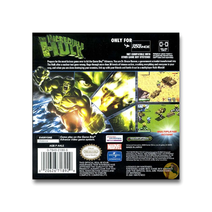 Incredible Hulk (Nintendo Game Boy Advance)