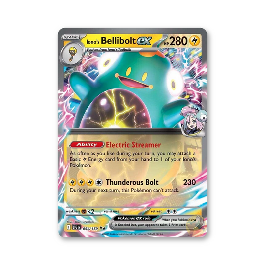 Iono's Bellibolt ex - 053/159 (Journey Together)