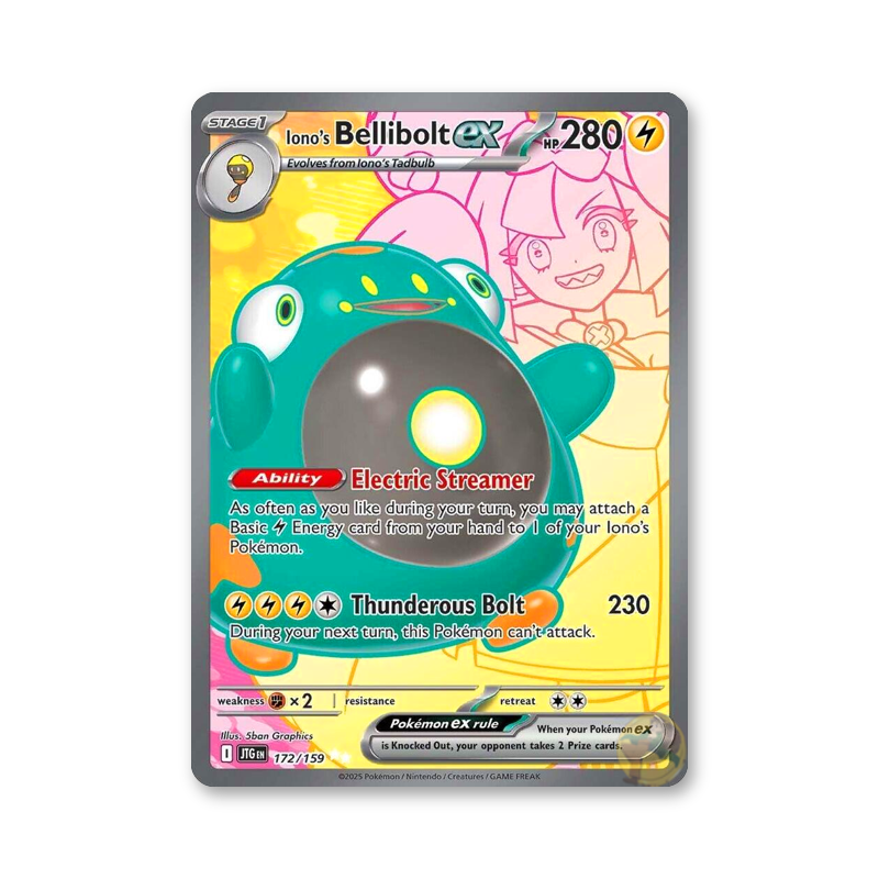 Iono's Bellibolt ex - 172/159 (Journey Together)