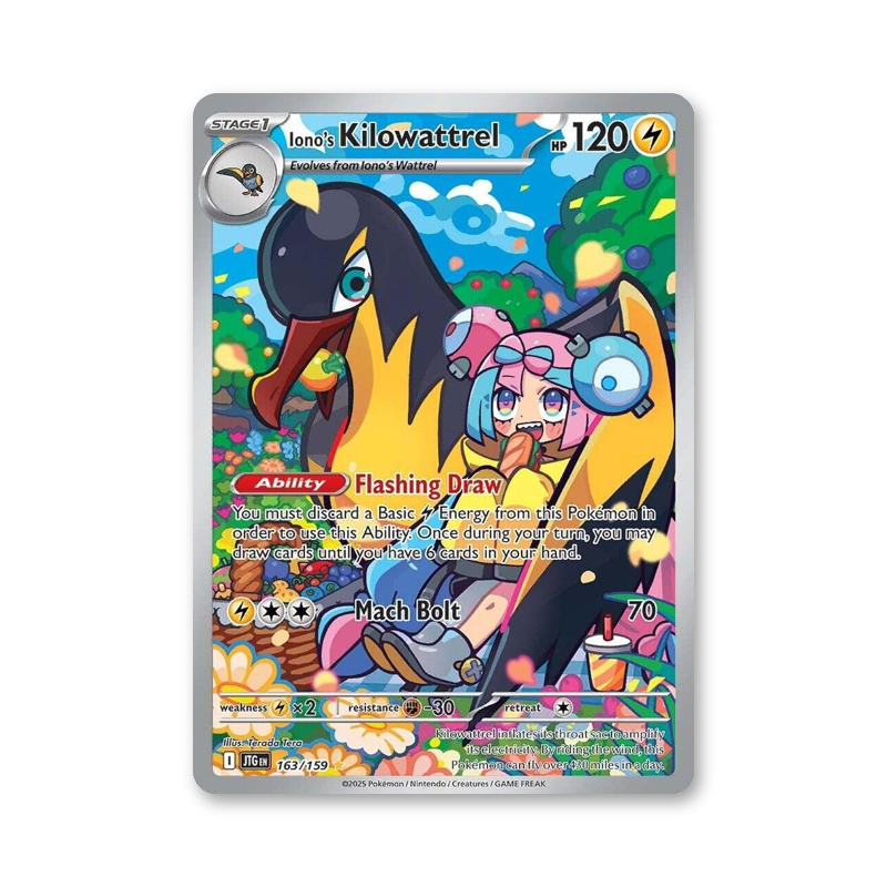 Iono's Kilowattrel - 163/159 (Journey Together)