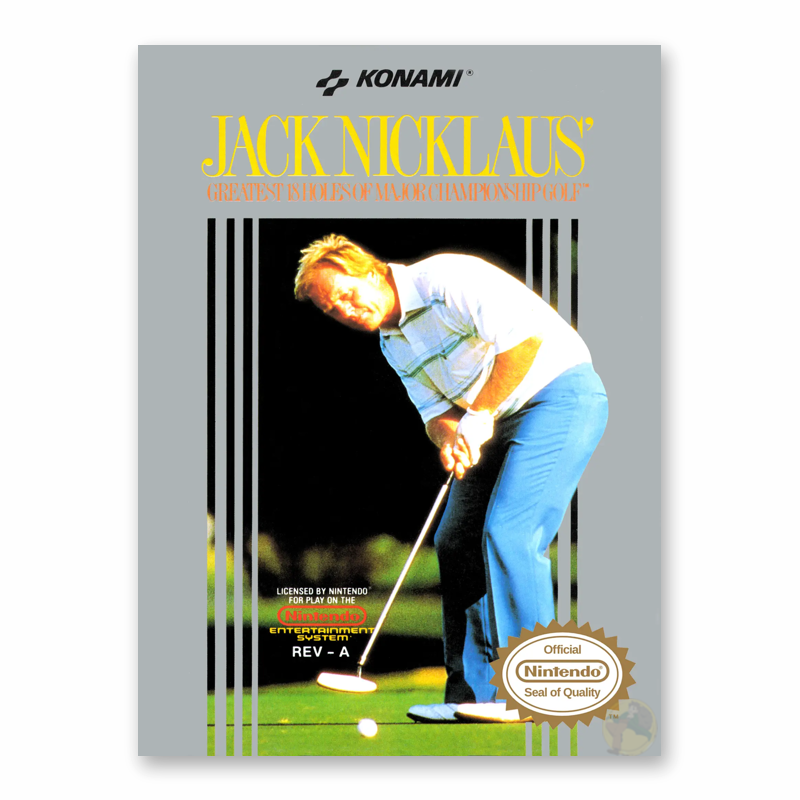 Jack Nicklaus' Greatest 18 Holes of Major Championship Golf (Nintendo NES)