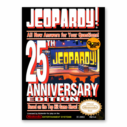 Jeopardy! 25th Anniversary Edition (Nintendo NES)