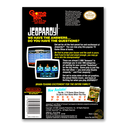 Jeopardy! (Nintendo NES)