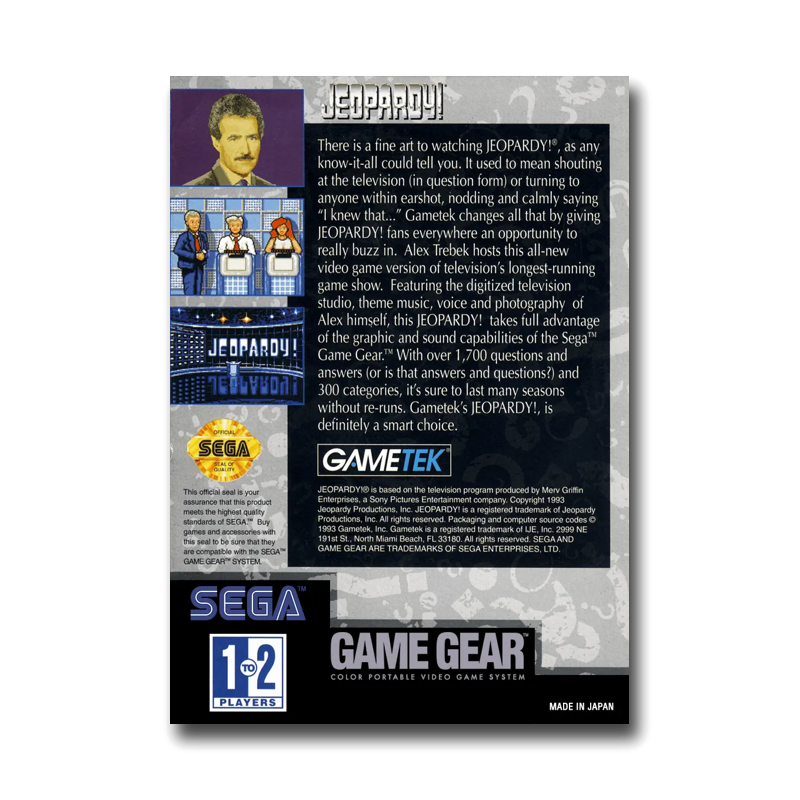 Jeopardy! (Sega Game Gear)
