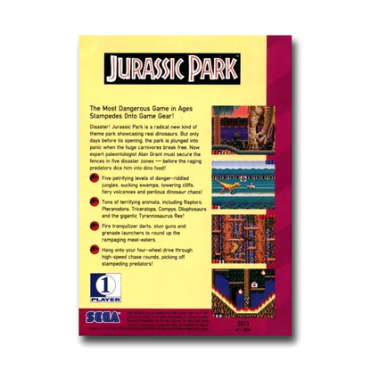 Jurassic Park (Sega Game Gear)