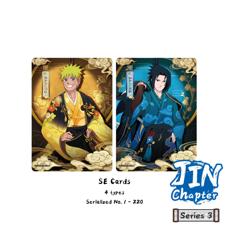 Naruto-Smriti Collectable Cards: Chapter Jin 3 Series Booster Box (Kayou NA) [12 Packs] (In-Store Only April 24th)