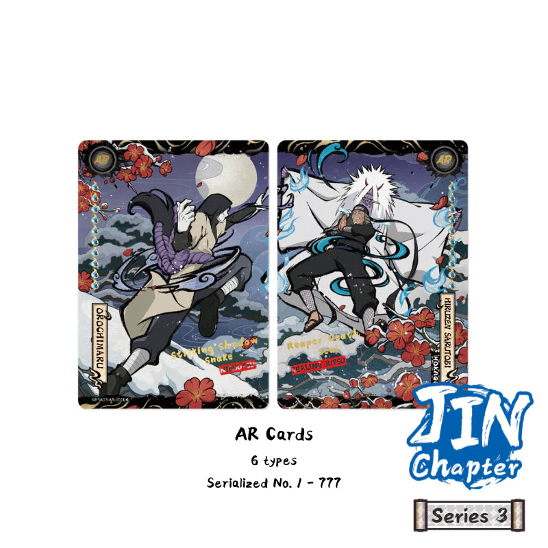 Naruto-Smriti Collectable Cards: Chapter Jin 3 Series Booster Box (Kayou NA) [12 Packs] (In-Store Only April 24th)