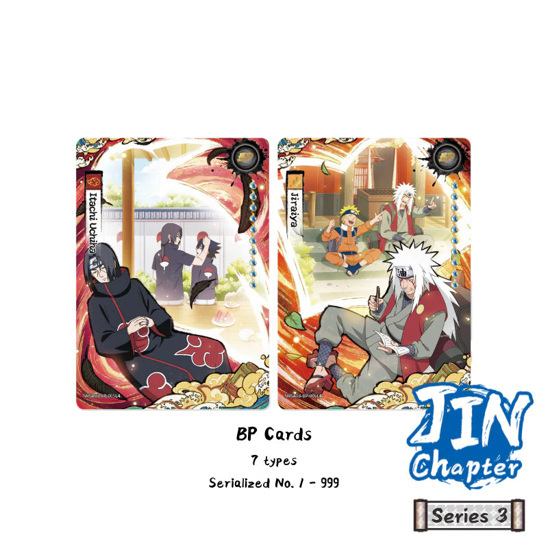 Naruto-Smriti Collectable Cards: Chapter Jin 3 Series Booster Box (Kayou NA) [12 Packs] (In-Store Only April 24th)