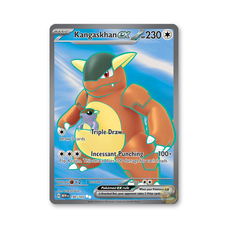 Kangaskhan ex - 190/165 (Scarlet & Violet 151)