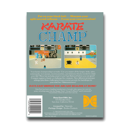 Karate Champ [5 Screw] (Nintendo NES)