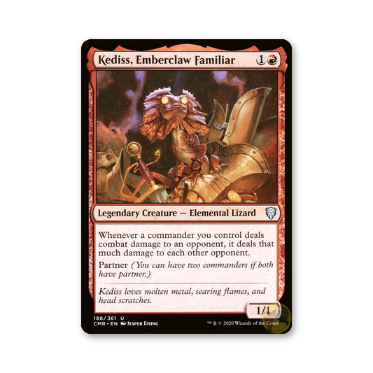 Kediss, Emberclaw Familiar - 188/361 (Commander Legends)