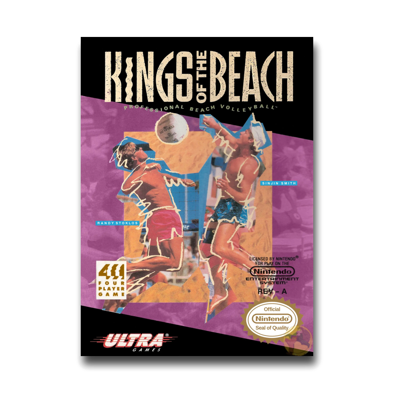 Kings of the Beach - Professional Beach Volleyball (Nintendo NES)