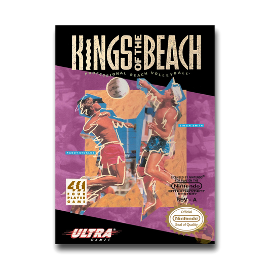 Kings of the Beach - Professional Beach Volleyball (Nintendo NES)
