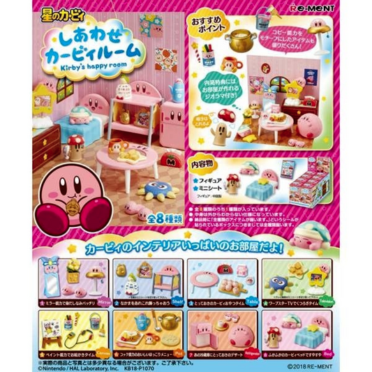 Re-Ment: Kirby - Happy Kirby Room (EST. April 2026 Pre-Order)
