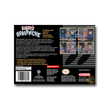 Kirby's Avalanche (Nintendo SNES)