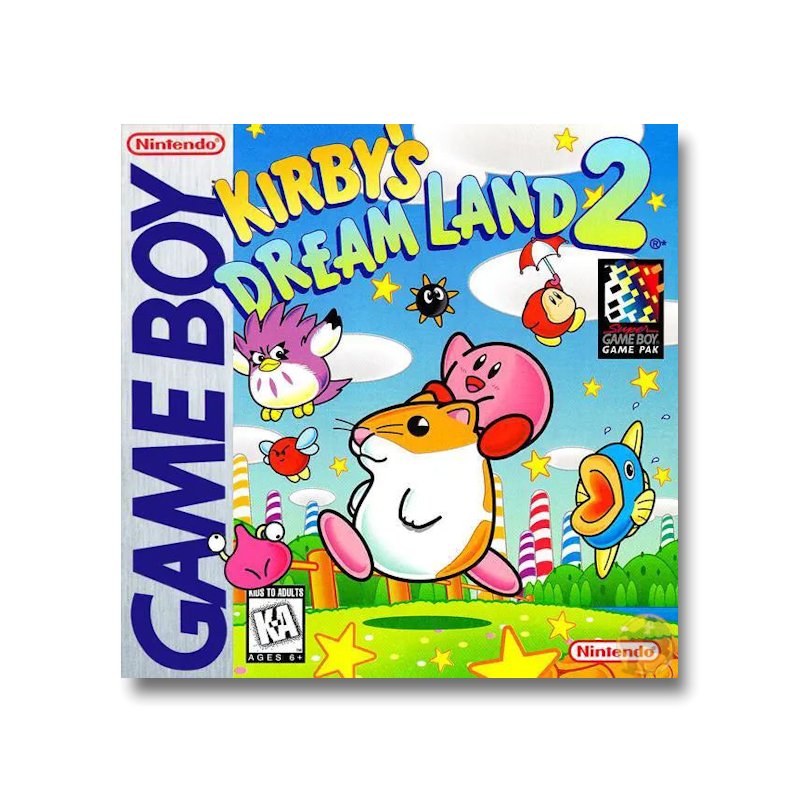 Kirby's Dream Land 2 (Nintendo Game Boy)